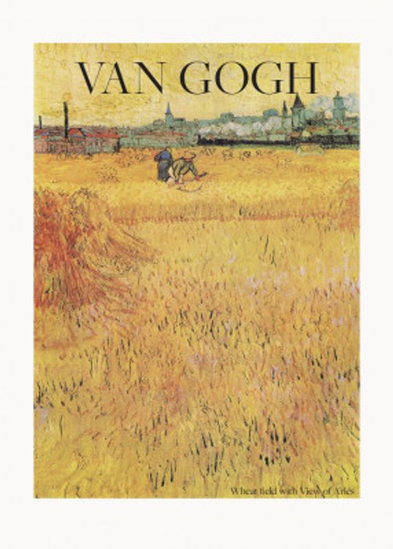 Wheat Field With View of Arles (1888)