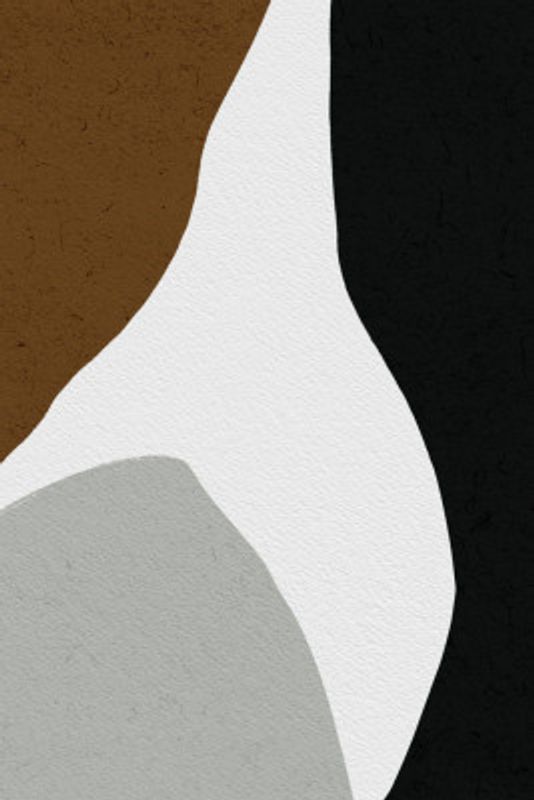 Organic Shapes and a Minimalistic Color Palette