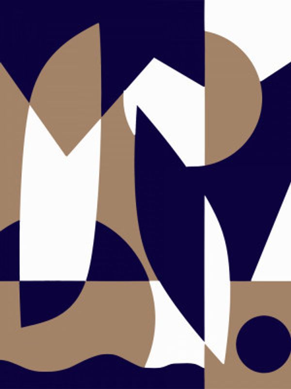 Striking Abstract Geometric Design