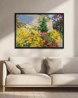 Wild Chrysanthemum Oil On Canvas