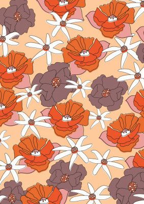 Retro 1960s Wallpaper