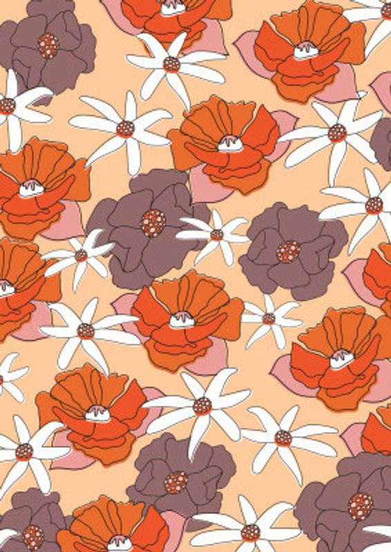 Retro 1960s Wallpaper