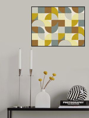 Palm Springs Desert Shapes Mustard