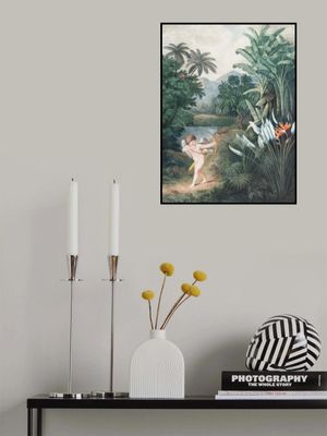 Cupid Inspiring Plants With Love From the Temple of Flora (1807) By Robert John Thornton