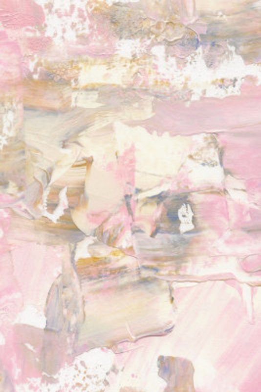 Soft Muted Pink Brushstrokes