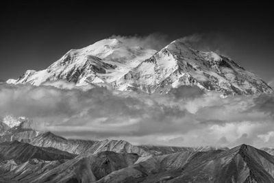 Denali from the opposing ridge line