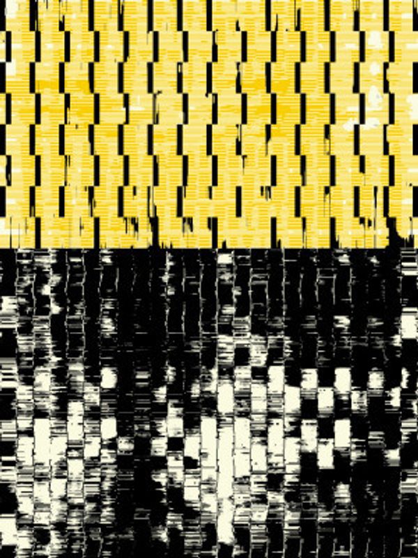 Dynamic Pattern of Yellow and Black