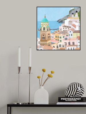 The Beautiful town of Amalfi, Italy by Artist Carla Daly