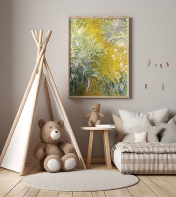 The Path through the Irises