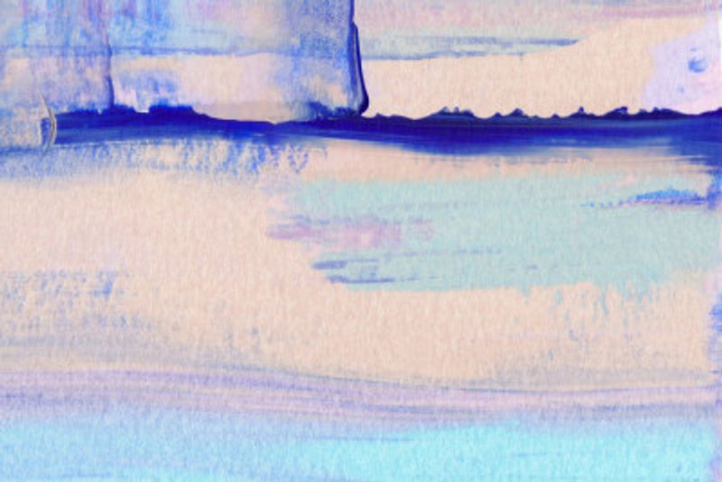 Pastel Colors Blended With Vibrant Blues