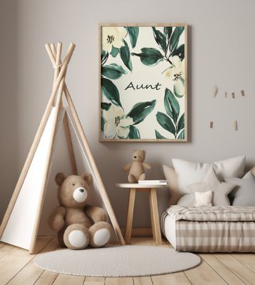 Aunt's Floral Embrace