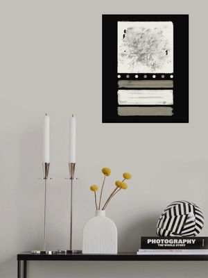 Midnight Cream Delight Abstraction