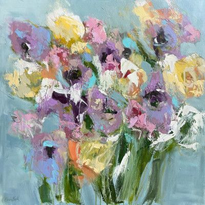 Vibrant Colorful Blossoms