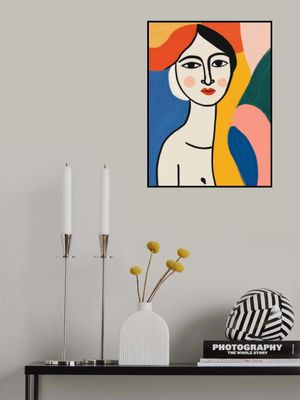 Portrait of a Indian lady