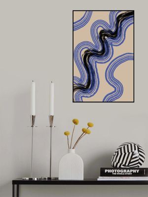 Black and Blue Lines