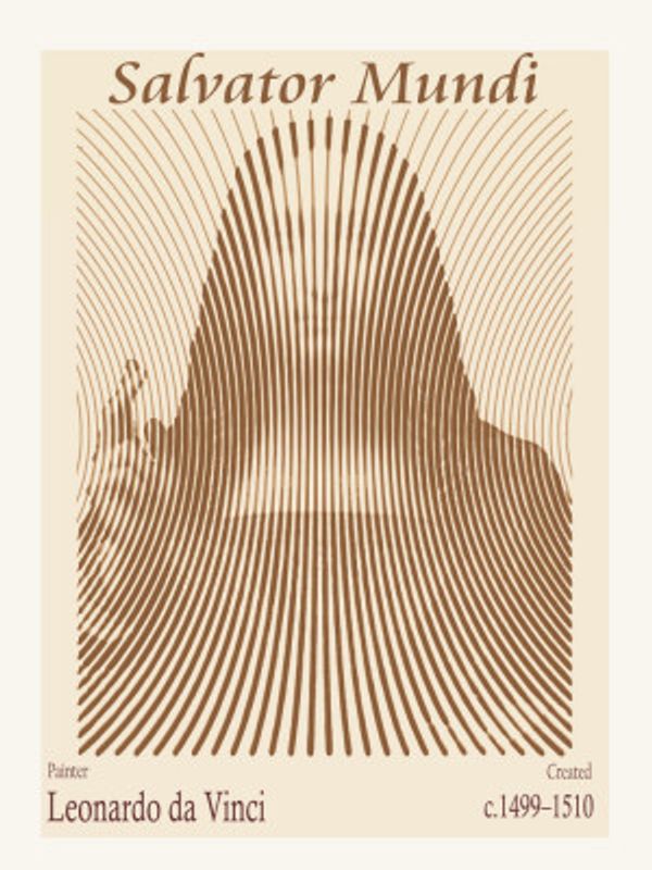 Salvator Mundi – Leonardo Da Vinci  (1499–1510)