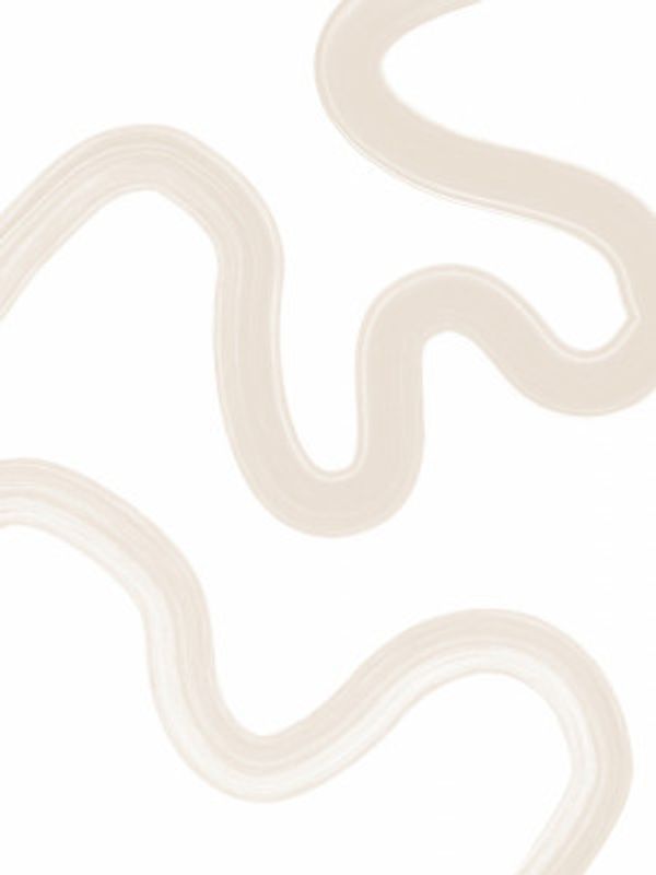 Beige Brush Stroke Poster