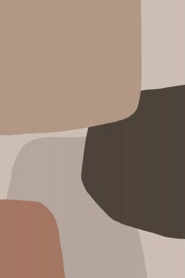 Organic Shapes in Earthy Tones