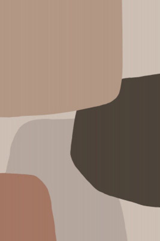Organic Shapes in Earthy Tones