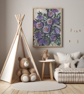 Aaliyah painterly English roses