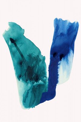 Abstract Watercolour Washes Shapes 2