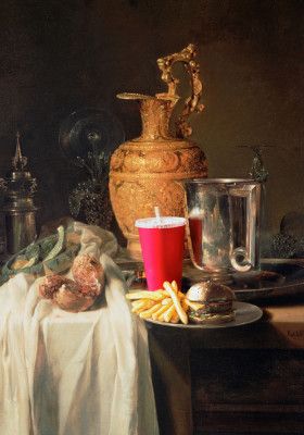 Stilleben of Fast Food