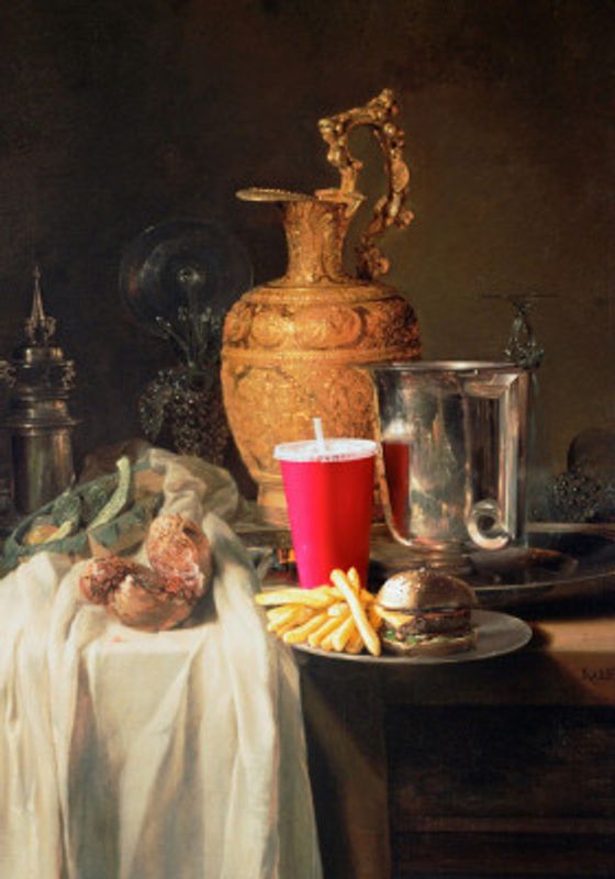 Stilleben of Fast Food