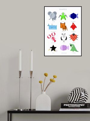 Illustrated Shapes with Fun Characters by Carla Daly