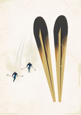 Vintage Ski Travel
