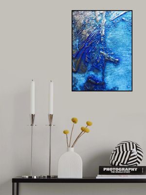 Bold Abstract - Cobalt Blues