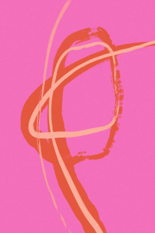 Vibrant Pink Swirl