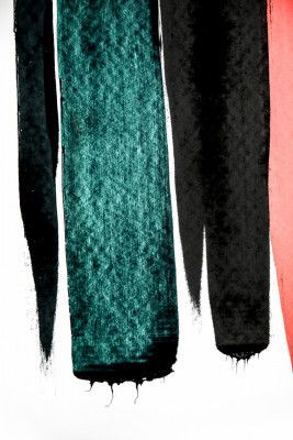 Abstract Vertical Brushstrokes