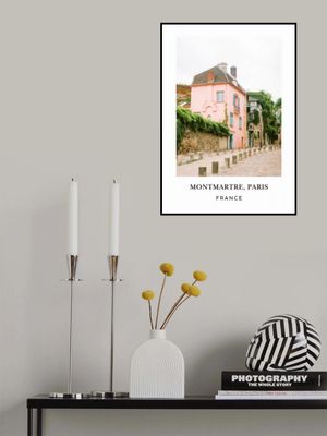 Montmartre Paris Travel Poster
