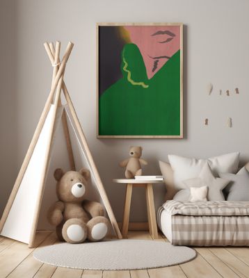 Portrait In Green Blouse