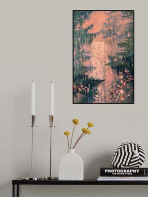 Sakura Waterfall Landscape