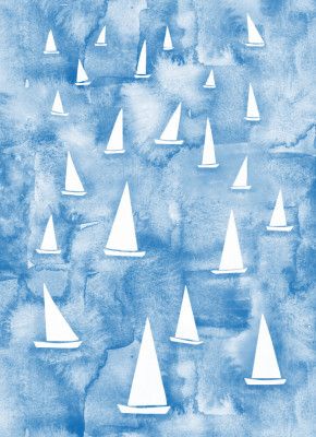 White Sail Boats
