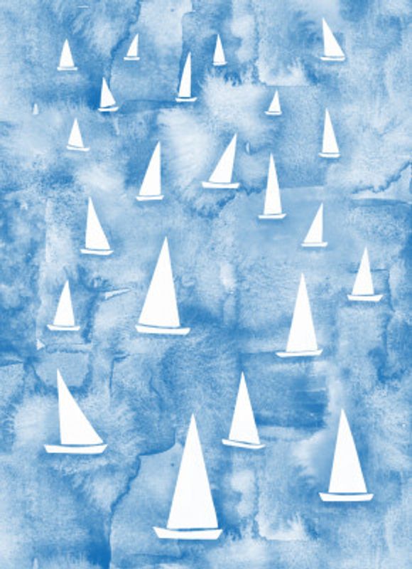 White Sail Boats