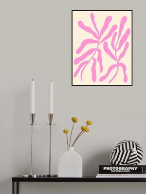 Pink Stylized Branches