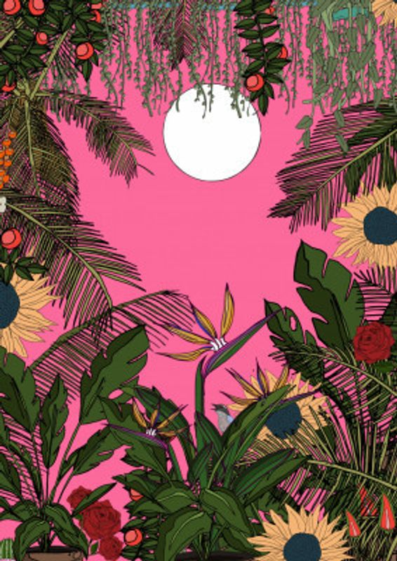 Vibrant Botanical Artwork