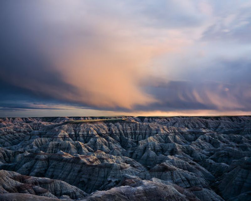 Twilight over Badlands