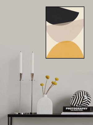 Organic Geometry Semicircles Pattern