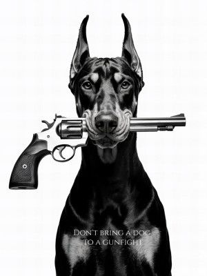 Don't Bring a Dog To a Gunfight