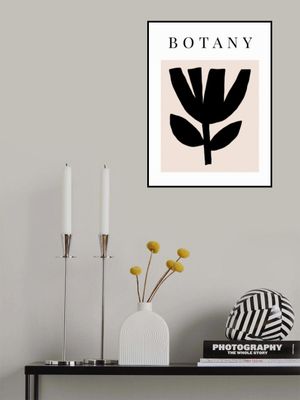 Bold Floral Silhouette