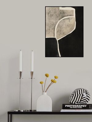 Black Abstract Mosaic