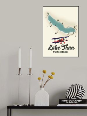 Lake Thun Switzerland Map