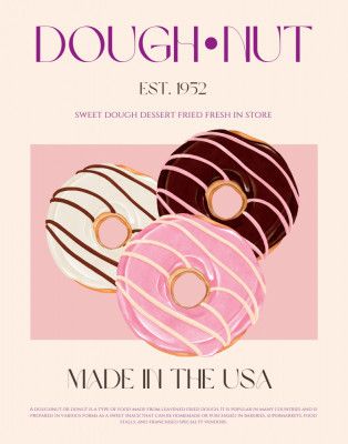Doughnut Print
