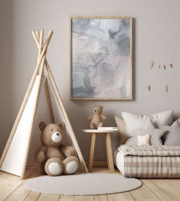 Swirling gray and White Marble Textures