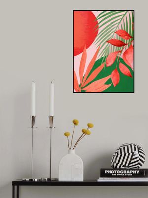 Abstract Art Tropical Garden