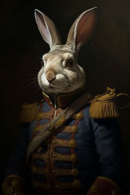 Rabbit In Costume 1