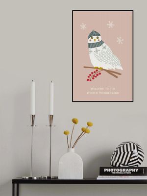 Cozy Owls Powder Pink